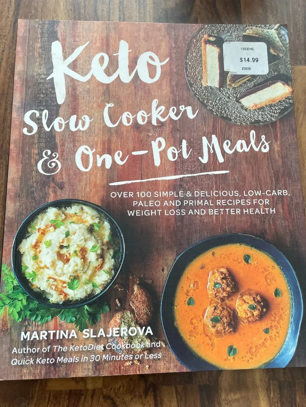 Keto Slow Cooker & One-Pot Meals Paperback Cookbook